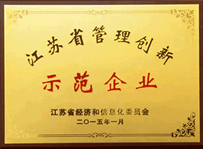 江蘇省管理(lǐ)創新示範企業